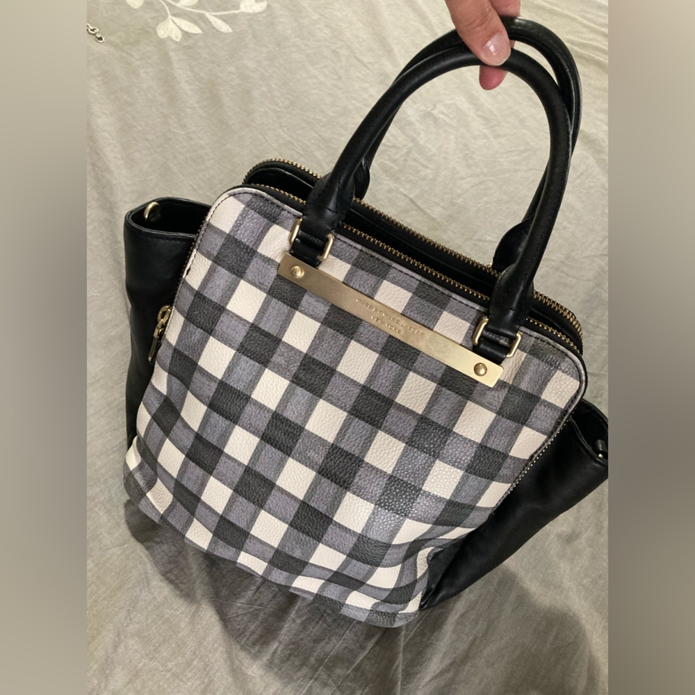 Marc Jacobs Check pattern Satchel - Picture 4 of 14